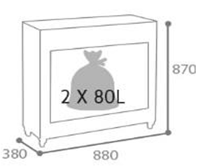 Trimouv 2x60 medidas